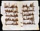Tunisia: Two parchment leaves from a Qur'an written in Kufic script, Kairouan, 410 Hijri (1020 CE).